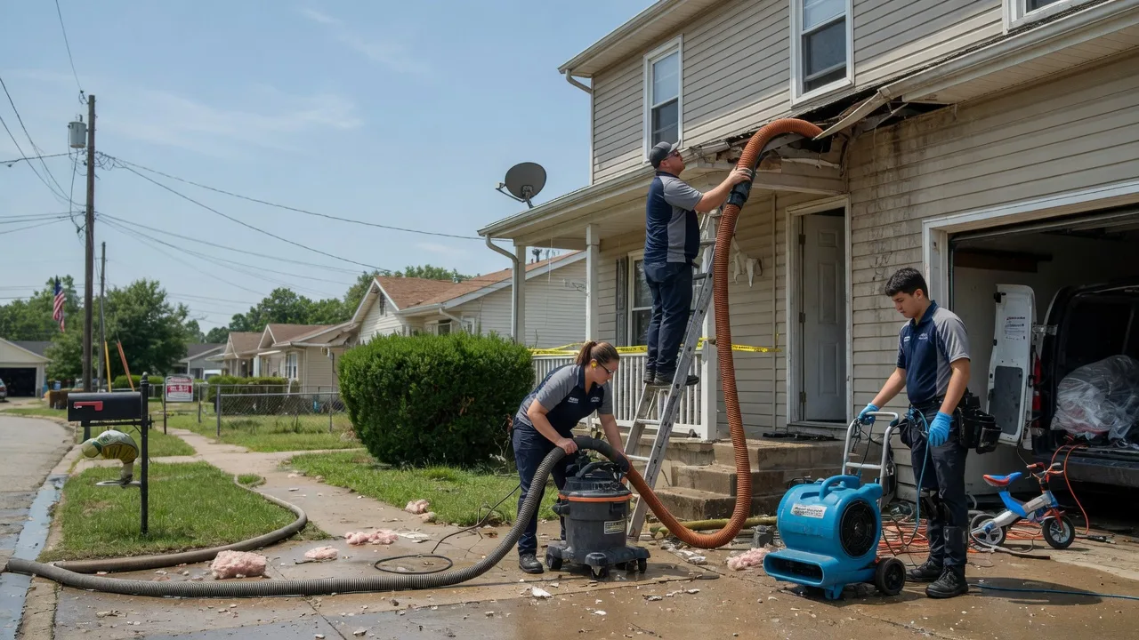 Water Damage Restoration in Rowena, TX near me